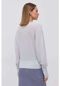 Max Mara Leisure Sweter wełniany damski. Kolor: niebieski. Materiał: wełna. Długość rękawa: długi rękaw. Długość: długie