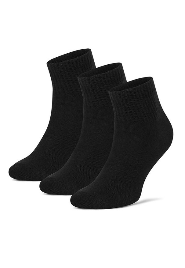 Sprandi Zestaw 3 par niskich skarpet unisex 0UB-004-AW24 (3-PACK) Czarny. Kolor: czarny