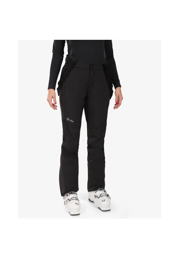 Softshell spodnie narciarskie dla kobiet Kilpi RHEA-W. Kolor: czarny. Materiał: softshell. Sport: narciarstwo