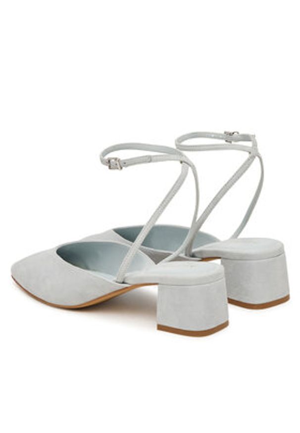 Aldo Czółenka Elianie 14295721 Niebieski jasny. Kolor: niebieski. Materiał: skóra, zamsz