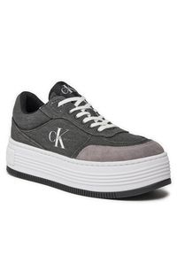 Calvin Klein Jeans Sneakersy Bold Platf Low Lace Mix Ml Btw YW0YW01433 Czarny. Kolor: czarny. Materiał: materiał #5