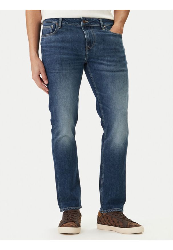 Guess Jeansy M2YAN2 D4Q42 Niebieski Regular Fit. Kolor: niebieski