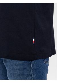TOMMY HILFIGER - Tommy Hilfiger T-Shirt MW0MW32607 Granatowy Regular Fit. Kolor: niebieski. Materiał: bawełna
