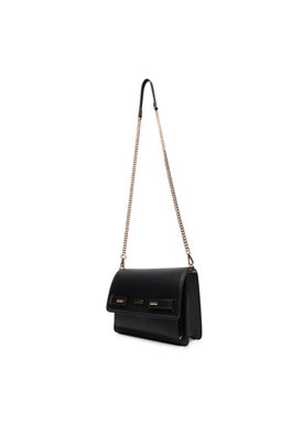 Liu Jo Torebka M Crossbody AA5080 E0003 Czarny. Kolor: czarny. Materiał: skórzane