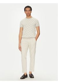 JOOP! Sweter 17 JK-17Ravao 30045832 Beżowy Modern Fit. Kolor: beżowy. Materiał: bawełna #10