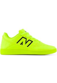 New Balance - Halówki dziecięce AUDAZO V6 CONTROL IN JNR SJA3IH6 – zielone. Kolor: zielony. Materiał: syntetyk, materiał. Szerokość cholewki: normalna