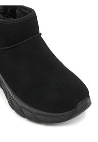 skechers - Skechers Śniegowce Bobs B Flex Hi 117390/BBK Czarny. Kolor: czarny. Materiał: zamsz, skóra #6