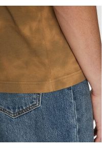 Vans T-Shirt MTE Canyonlands VN000M2S Brązowy Loose Fit. Kolor: brązowy. Materiał: bawełna