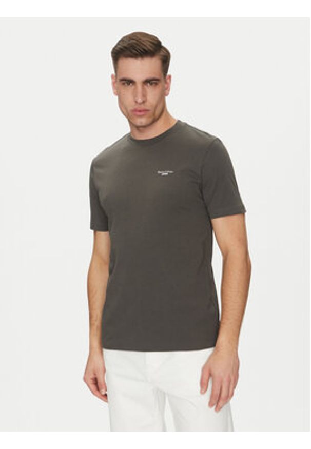 Marc O'Polo Denim Komplet 2 t-shirtów 500 0006 181 Zielony Regular Fit. Typ kołnierza: polo. Kolor: zielony. Materiał: bawełna