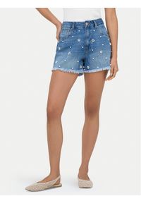 only - ONLY Szorty jeansowe Zuma 15370792 Niebieski Regular Fit. Kolor: niebieski. Materiał: bawełna #1