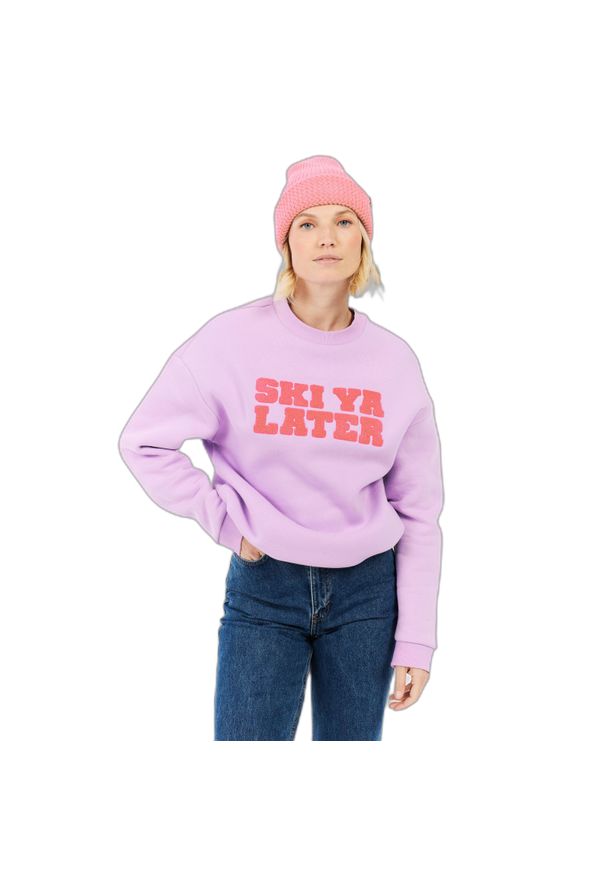 Bluza damska Protest Still. Kolor: fioletowy