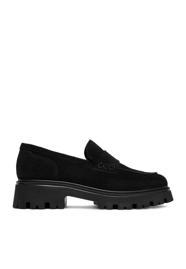 Loafersy Badura. Kolor: czarny