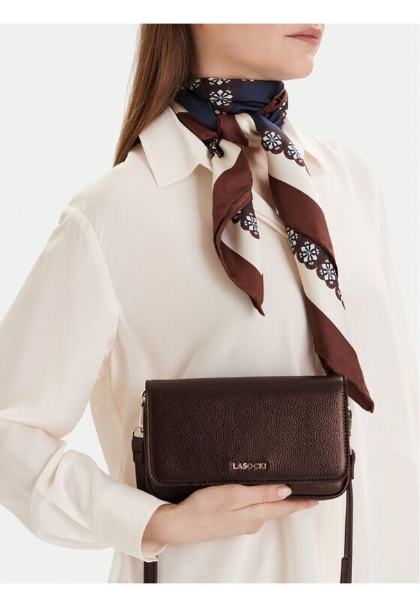 Lasocki Torebka CEO-LSK-L-006-09 Brązowy. Kolor: brązowy