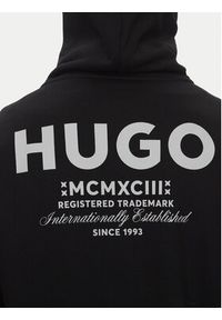 Hugo - HUGO Bluza Nardimez 50520017 Czarny Loose Fit. Kolor: czarny. Materiał: bawełna #3