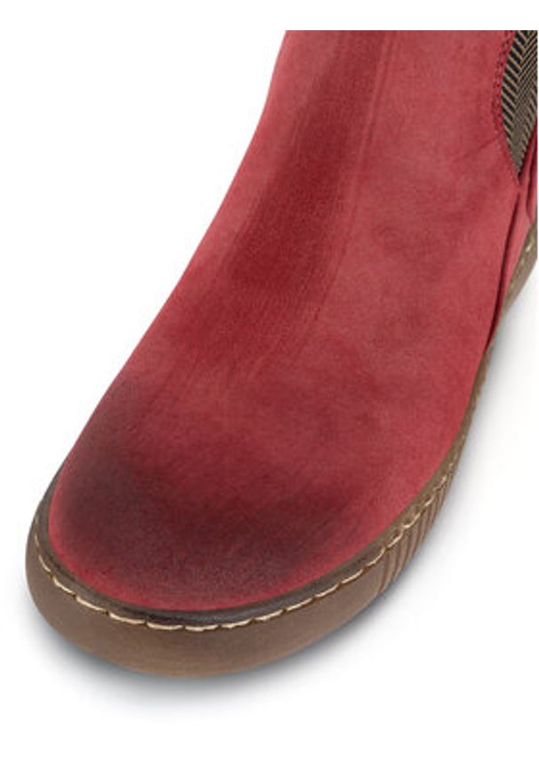 Go Soft Botki WS5586-07 Czerwony. Kolor: czerwony. Materiał: skóra