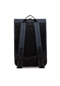 Rains Plecak Rolltop Rucksack W3 13320 Granatowy. Kolor: niebieski. Materiał: materiał