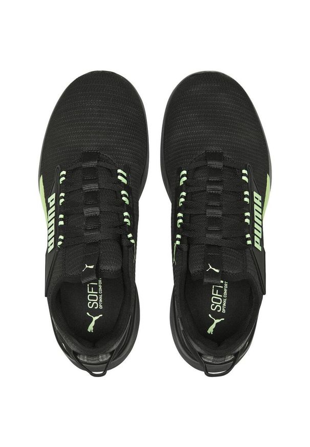 Puma - Buty do biegania męskie PUMA Retaliate 2. Kolor: zielony, czarny, wielokolorowy. Materiał: guma, syntetyk, tkanina, materiał