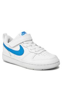 Nike Sneakersy Court Borough Low 2 (Psv) BQ5451 123 Biały. Kolor: biały. Materiał: skóra. Model: Nike Court #4