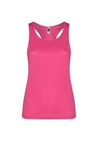 ROLY - Damska Kamizelka Sportowa Shura Top. Kolor: różowy. Styl: sportowy