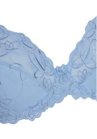 Hunkemöller Biustonosz z fiszbiną Diva 301189 Błękitny. Kolor: niebieski. Materiał: syntetyk #2