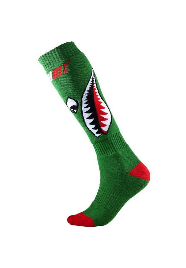 O'NEAL - Skarpety rowerowe męskie O'neal długie. Kolor: zielony, czerwony, wielokolorowy. Sport: narciarstwo, kolarstwo