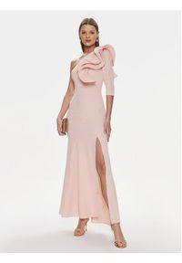 Rinascimento Sukienka wieczorowa CFC0117459003 Różowy Regular Fit. Kolor: różowy. Materiał: syntetyk. Styl: wizytowy #3