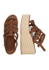 Badura Sandały EO-AMANI-LT0228-26-806 Brązowy. Kolor: brązowy. Materiał: skóra #7