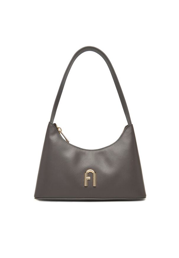 Furla Torebka Diamante WB00863 AX0733 BG 4283S 1007 Szary. Kolor: szary. Materiał: skórzane