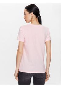 Liu Jo Sport T-Shirt TA3275 J5923 Różowy Regular Fit. Kolor: różowy. Materiał: bawełna. Styl: sportowy #4