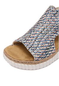 Rieker Sandały CEO-69284-90 Niebieski. Kolor: niebieski. Materiał: materiał #5
