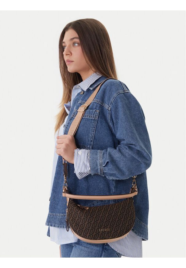 Liu Jo Torebka AA6043 T378A Brązowy. Kolor: brązowy. Materiał: skórzane