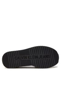 Calvin Klein Jeans Sneakersy Runner Sock Laceup Ny-Lth W YW0YW00840 Czarny. Kolor: czarny. Materiał: zamsz, skóra #2