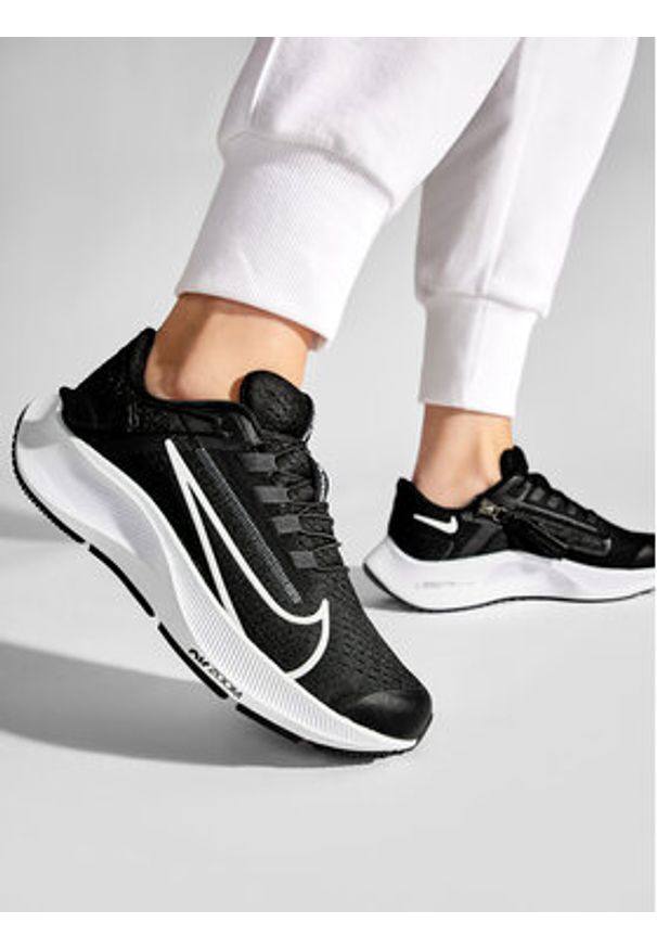 Nike Buty do biegania Air Zoom Pegasus 38 Flyease DA6698 001 Czarny. Kolor: czarny. Materiał: materiał. Model: Nike Zoom