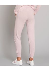 HEMISPHERE - Różowe spodnie z kaszmiru. Kolor: różowy, wielokolorowy, fioletowy. Materiał: kaszmir #5
