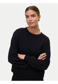 Vero Moda Bluza Daisy 10338101 Czarny Regular Fit. Kolor: czarny. Materiał: syntetyk #1