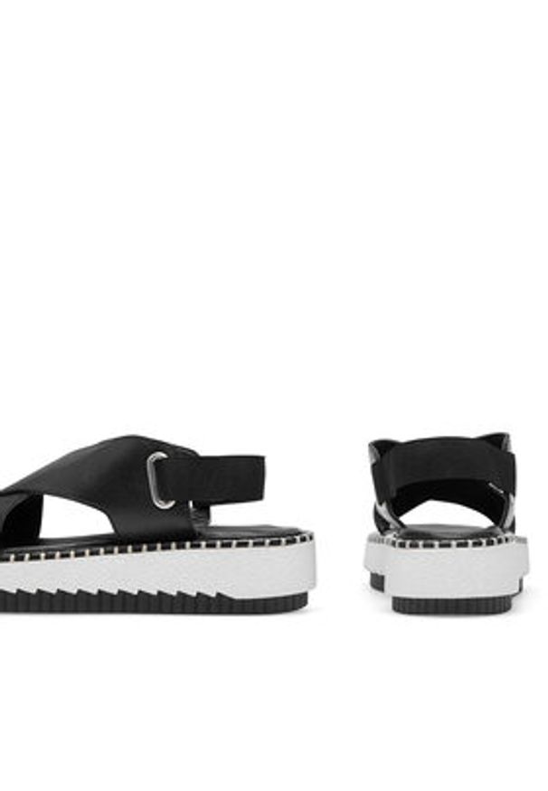 Badura Sandały BEKI-01W3-003 Czarny. Kolor: czarny. Materiał: skóra