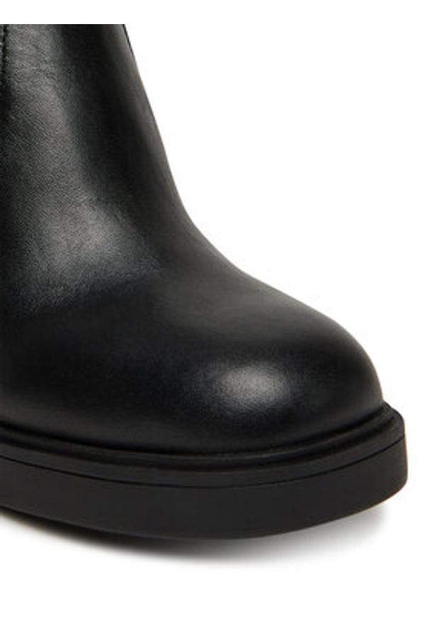 Love Moschino - LOVE MOSCHINO Kozaki JA2602AG1NIEZ00038 Czarny. Kolor: czarny. Materiał: skóra