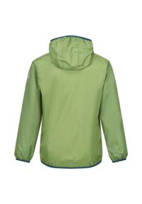 Regatta - Dziecięca Kurtka Przeciwdeszczowa Lever II. Kolor: zielony. Styl: sportowy. Sport: turystyka piesza #2
