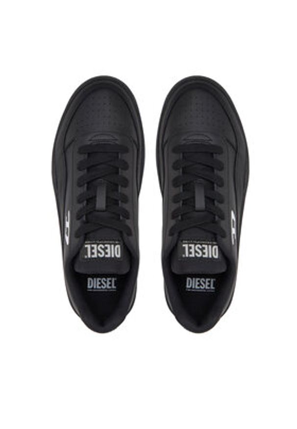 Diesel Sneakersy Y03608 P5576 T8013 Czarny. Kolor: czarny. Materiał: skóra
