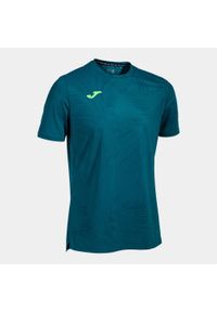 Koszulka męska Joma Challenge Short Sleeve T-Shirt green S. Kolor: zielony. Długość: krótkie. Sport: tenis #1