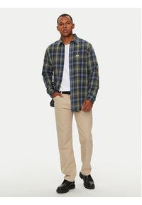 Wrangler Koszula 112357239 Zielony Regular Fit. Kolor: zielony. Materiał: bawełna