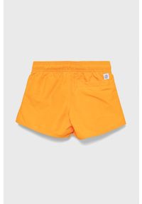 adidas Performance szorty kąpielowe dziecięce HD7366 kolor pomarańczowy. Kolor: pomarańczowy. Materiał: tkanina, materiał #3