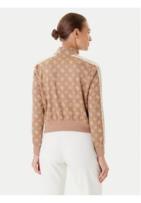 Guess Bluza V5YQ07 K0282 Brązowy Regular Fit. Kolor: brązowy. Materiał: syntetyk #4