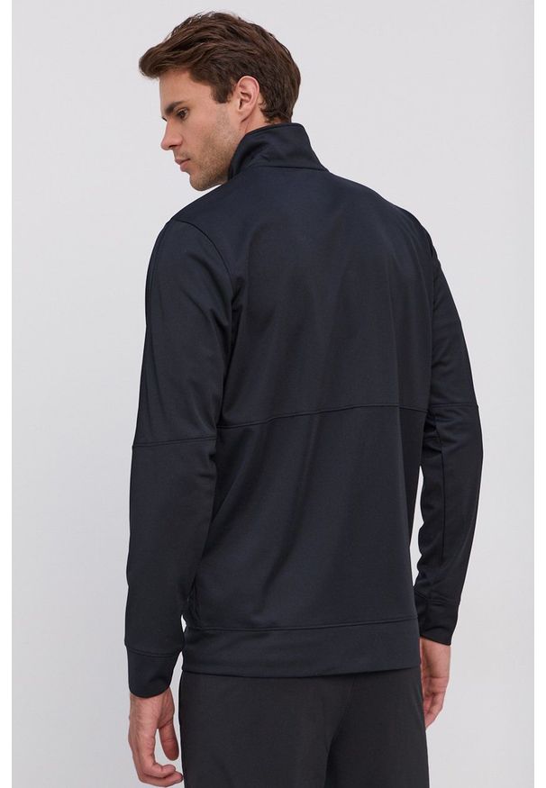 Under Armour bluza treningowa Pique 1366202 kolor czarny. Okazja: na co dzień. Kolor: czarny. Materiał: materiał. Wzór: gładki. Styl: casual