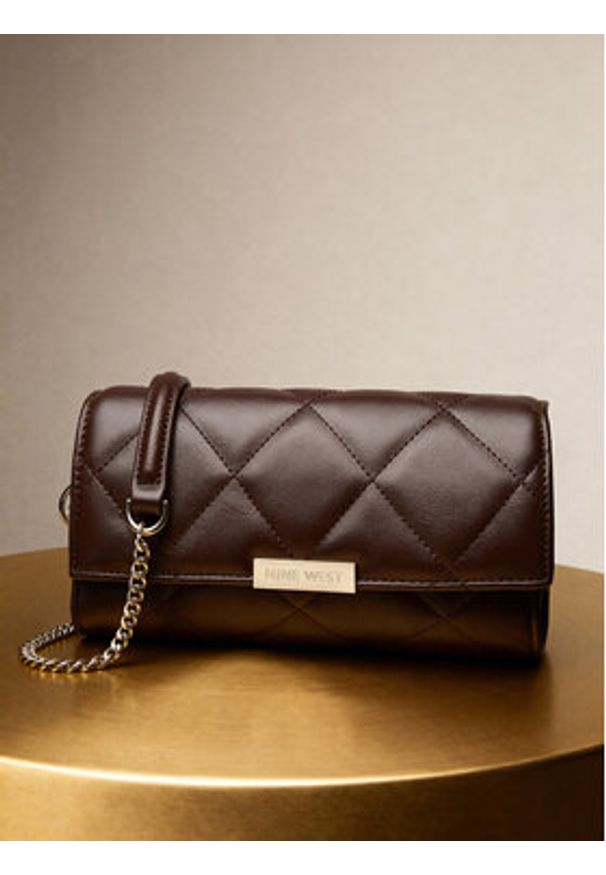 Nine West Torebka CEO-MONTANA-LDA7800A Brązowy. Kolor: brązowy