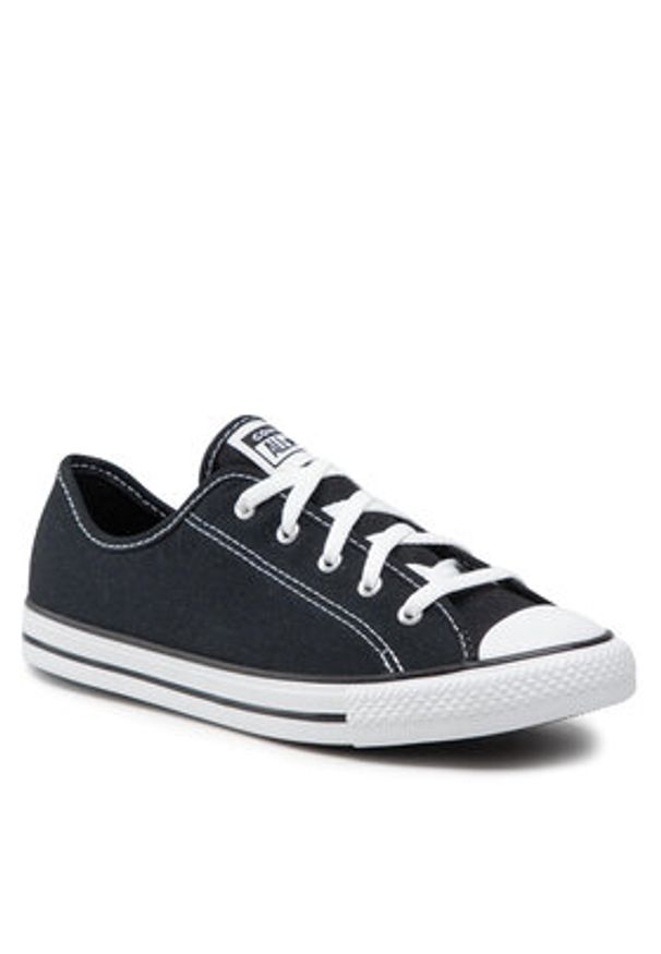 Converse Trampki Chuck Taylor All Star Dainty Ox 564982C Czarny. Kolor: czarny. Materiał: materiał