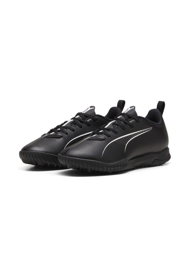 Puma - Młodzieżowe buty piłkarskie ULTRA 5 PLAY TT PUMA Black White. Kolor: wielokolorowy, czarny, biały. Sport: piłka nożna