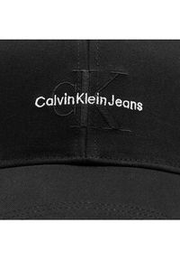 Calvin Klein Czapka z daszkiem Monologo Embro K50K512180 Czarny. Kolor: czarny. Materiał: bawełna