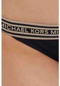 MICHAEL Michael Kors figi kąpielowe kolor czarny. Kolor: czarny. Materiał: materiał