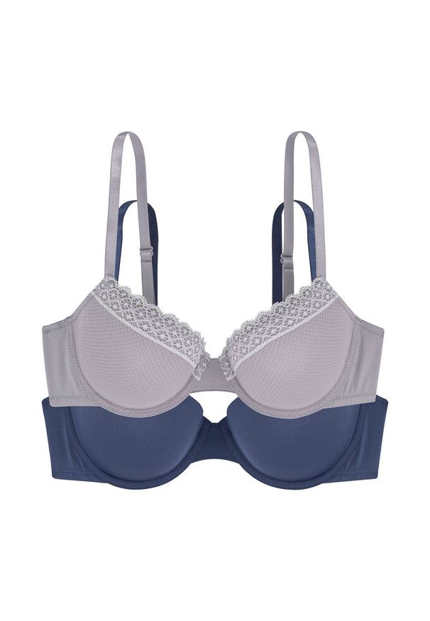 Dorina - Biustonosz Kendra (2-pack). Rodzaj stanika: biustonosz z fiszbinami